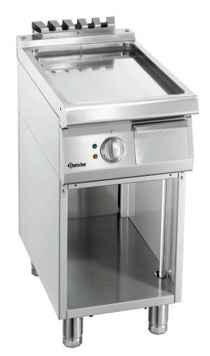 Płyta grillowa elektryczna 700, szer. 400, Gładka Bartscher