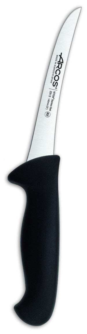 Nóż do trybowania zakrzywiony seria 2900 Arcos czarny (L)278mm