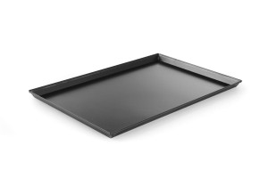 Blacha do pizzy prostokątna HENDI 600x400x(H)25mm