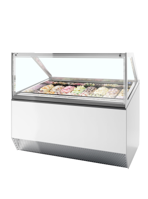 Wentylowana chłodziarka ekspozycyjna na lody gałkowe MILLENNIUM ST16 | TEFCOLD