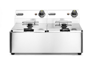 Frytownica 2×6 l HENDI Kitchen Line 12L 230V/6600W 550x430x(H)305mm