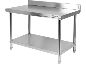 Składany Stół Przyścienny z Półką 1200x700xH850+100MM YATO