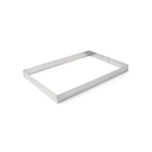 Rant piekarniczo-cukierniczy prostokątny HENDI 585x385x(H)60mm