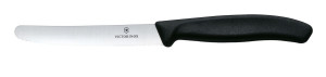 Nóż do pomidorów Victorinox czarny (L)219mm