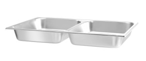 Pojemnik na żywność GN 1/1 dzielony HENDI 7,5L 530x325x(H)65mm