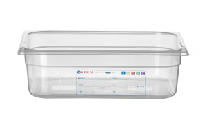 Pojemnik GN 1/2 HACCP HENDI GN 1/2 6,5L transparentny 325x265x(H)100mm