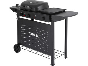 Grill Gazowy 2+2, 5KW, 3w1 YATO