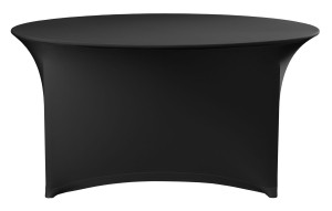 Obrus okrągły HENDI Symposium 810941 czarny 1800x(H)760mm