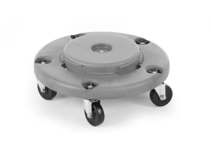 Wózek do kontenera okrągłego AmerBox do 691038 jasnoszary 455x(H)165mm