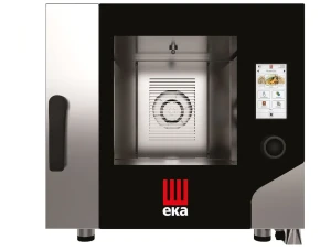 Piec konwekcyjno-parowy Millennial Touch Screen Gastro z automatycznym systemem myjącym 5× GN 1/1 - sterowany elektronicznie elektryczny Tecnoeka