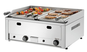 Grill lawowy gazowy 70 szer. 660 US Bartscher
