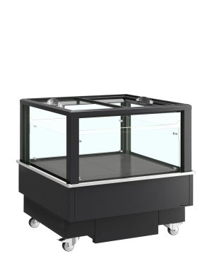 Czarna chłodziarko-zamrażarka impulsowa EIB-D1010-B1 | TEFCOLD