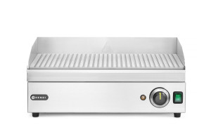 Płyta grillowa żebrowana HENDI Kitchen Line ryflowana 220-240V/2400W 527x404x(H)233mm
