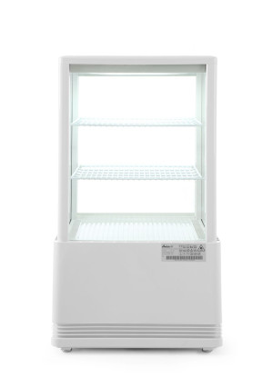 Witryna chłodnicza nastawna 58 l Arktic biały 230V/170W 452x406x(H)830mm