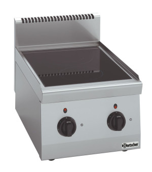 Kuchnia ceramiczna 2-palnikowa 600, US Bartscher
