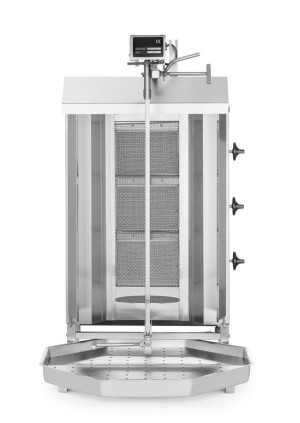 Kebab gazowy HENDI Profi Line 9,75kW 470x550x(H)960mm