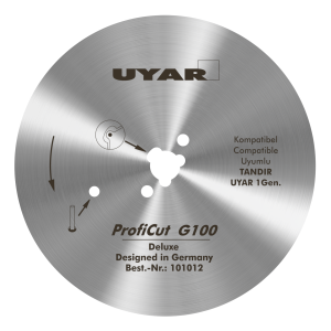 Ostrze gładkie 100mm, oryginalne, UYAR ProfiCut G100 Deluxe (2 gen.)