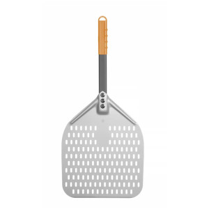 Łopata do pizzy z perforacją i krótką rączką kwadratowa HENDI 300x660mm