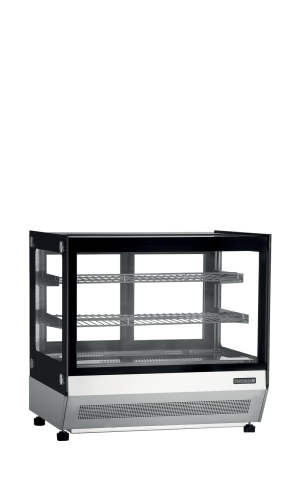 Chłodnicze witryny ekspozycyjne LCT750F Black | TEFCOLD