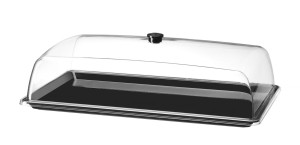 Taca z pokrywą prostokątna HENDI GN 1/1 535x335x(H)165mm