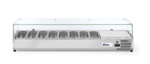 Nadstawa chłodnicza GN 1/4 Arktic 8x GN 1/4 230V/180W 1805x335x(H)460mm