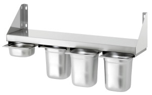 Półka na przyprawy 4x 1/6GN Bartscher