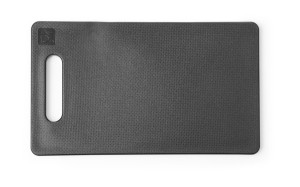 Deska do krojenia uniwersalna z uchwytem HENDI czarny 250x150mm