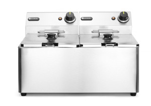 Frytownica 2×8 l HENDI Kitchen Line 16L 230V/7000W 542x430x(H)351mm