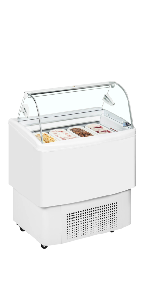 Wentylowana chłodziarka ekspozycyjna na lody gałkowe FIJI 4 | TEFCOLD
