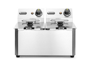 Frytownica 2×4 l HENDI Kitchen Line 8L 230V/6000W 470x380x(H)315mm