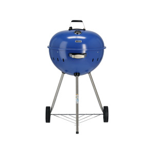 Grill Węglowy Okrągły 54CM Niebieski YATO