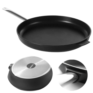 Patelnia Titanium Professional z odlewu aluminium HENDI ø400x(H)55mm