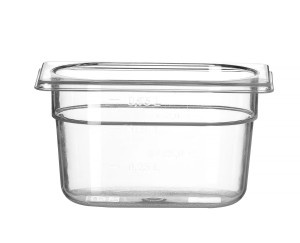 Pojemnik GN 1/9 z poliwęglanu HENDI Profi Line GN 1/9 1L transparentny 176x108x(H)100mm