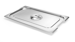 Pokrywka do pojemników GN z wycięciem na uchwyty HENDI Budget Line GN 1/1 530x325mm