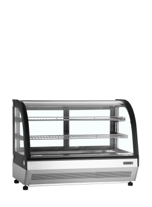 Nablatowa chłodnicza witryna ekspozycyjna LCT900C Black | TEFCOLD