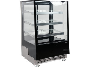 Witryna Chłodnicza 400L 90x80x144 Czarna YATO