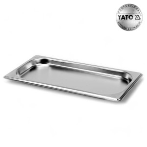 Pojemnik Gastronomiczny ze Stali Nierdzewnej GN 1/3 20MM 0,75L YATO