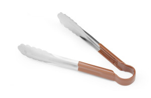 Szczypce do serwowania HACCP 250 mm HENDI brązowy (L)250mm