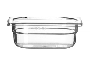 Pojemnik GN 1/9 z poliwęglanu HENDI Profi Line GN 1/9 0,6L transparentny 176x108x(H)65mm