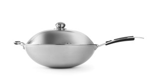 Patelnia indukcyjna wok HENDI Profi Line 360x(H)180mm