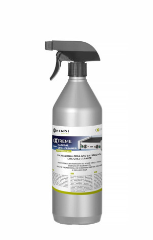 Extreme Natural Grill Cleaner profesjonalny preparat do mycia grilli i podgrzewaczy rolkowych HENDI 1 l