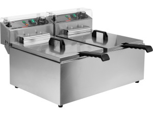 Frytownica 2-komorowa 2x11,5L 2x5KW YATO