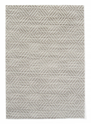 Podkładka na stół wzory geometryczne - zestaw HENDI srebrny 6 szt. 450x300mm