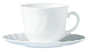 Filiżanka Trianon Arcoroc 220 ml 022L biały 87x(H)67mm