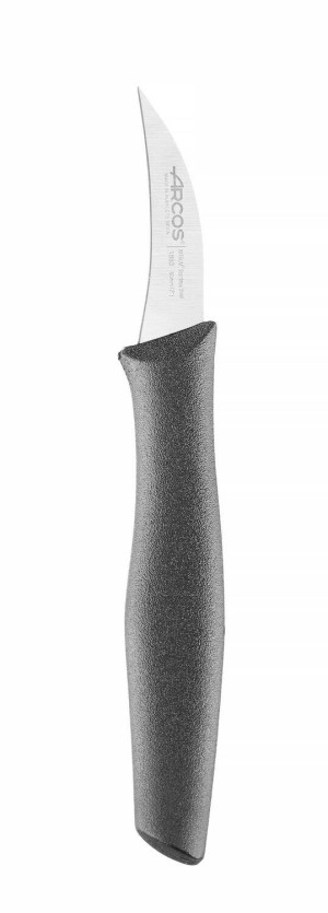 Nóż do obierania zakrzywiony seria NOVA Arcos czarny (L)172mm