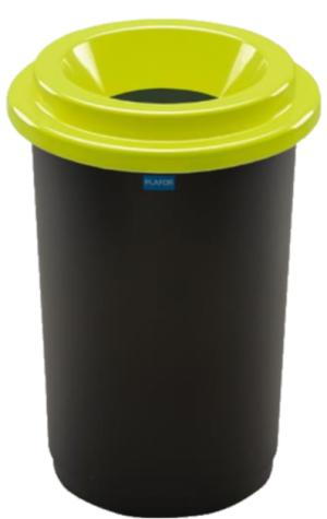 Zielony kosz do segregacji ECOBIN 50 L