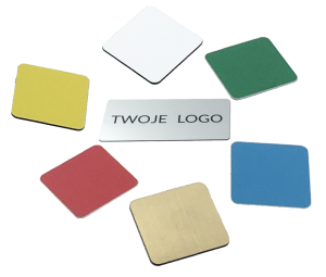 Plakietka 10x5 cm z LOGO