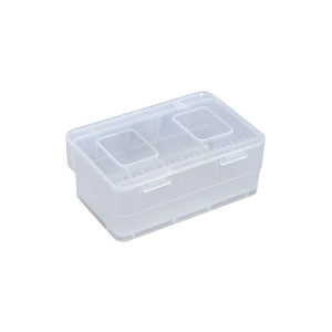 Zamykany organizer przezroczysty średni- 118x79x46 mm