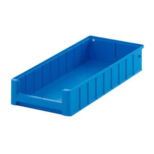 Niebieski pojemnik magazynowy 500x234x90 mm