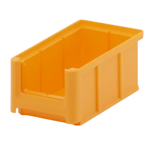 Żółty pojemnik magazynowy 160x102x75 mm